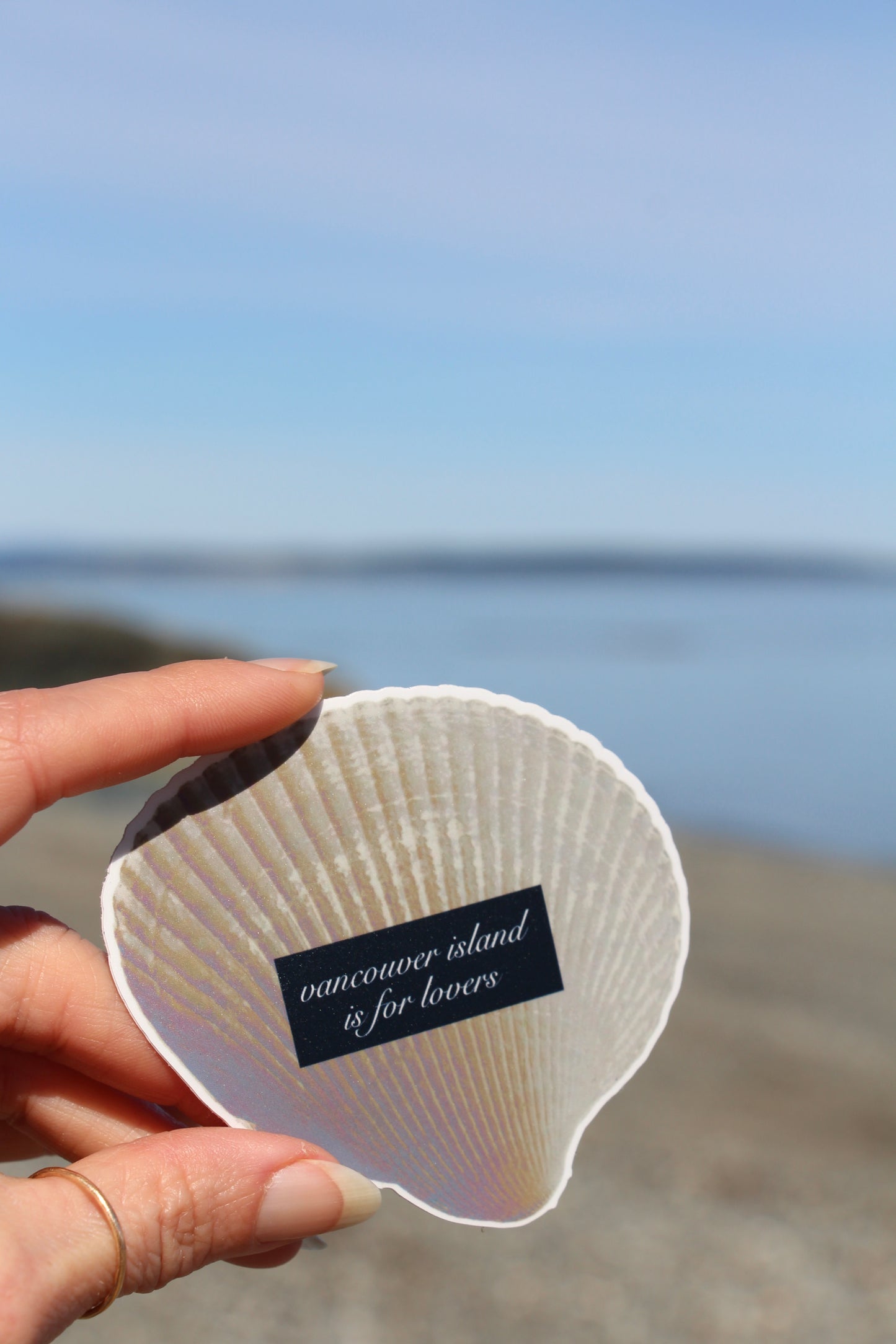 Vancouver Island Shell Sticker
