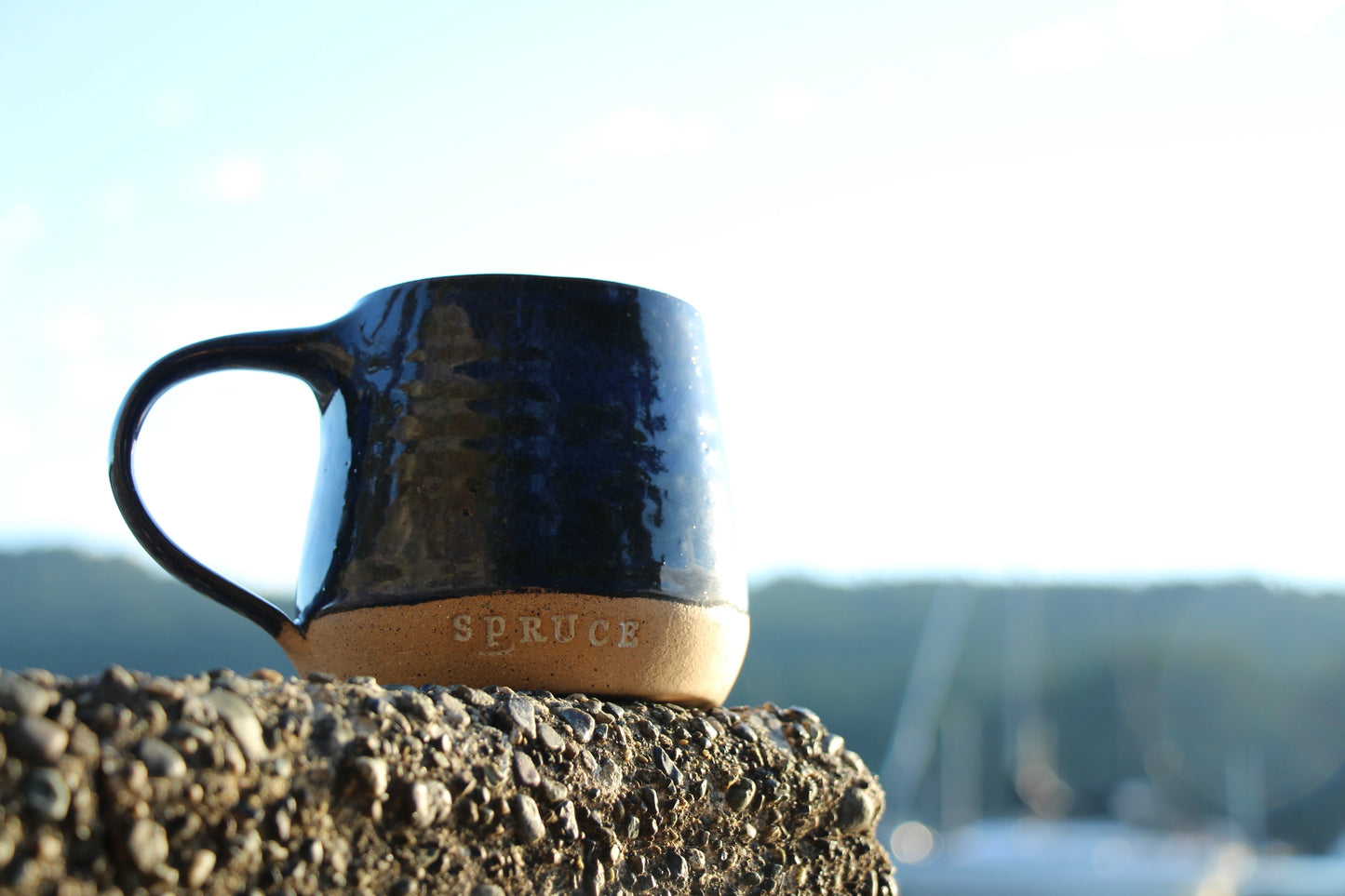 Brentwood Bay + Spruce Pottery Mug