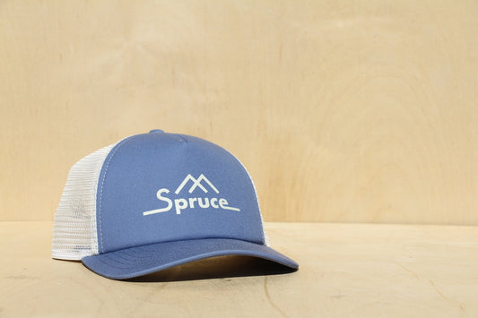Spruce Snapback Hat - Pacific Blue