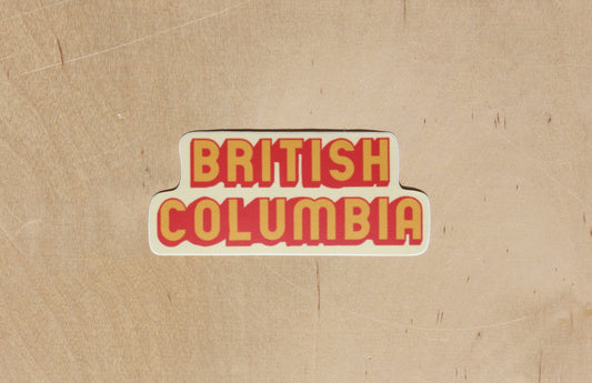 British Columbia Sticker
